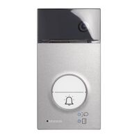 Bticino Linea 3000 2-Wire Metal Video Entrance Panel