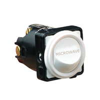 Excel Life - Engraved rocker switch mechanism 2 way 16AX 240V a.c. MICROWAVE engraved white