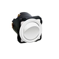 Excel Life - Rocker switch mechanism Single Pole Double Throw - 16A - Matt White