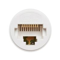 HPM VIVO Cat5e Data Outlet White