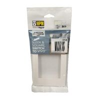HPM VIVO Coverplate White Gloss