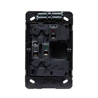 HPM VIVO 10A Vertical Double Power Point Dark Grey