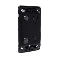 HPM VIVO 10A Vertical Double Power Point Dark Grey