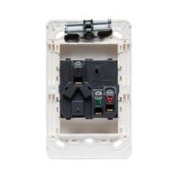 HPM VIVO 10A Vertical Single Power Point White