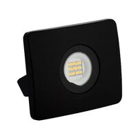 HPM Leana 15W 1200lm LED Cool White Slimline Floodlight Black