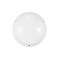 HPM OROYA 16W Cool White LED Bunker Light White body