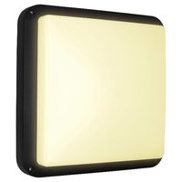 HPM SELENTA 16W 1540lm LED Cool White Bunker Light Black