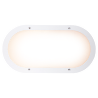 HPM Elliptica 15W LED Cool White Bunker Light