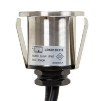 HPM 0.6W LED Warm White Deck Light