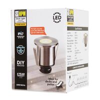 HPM 0.6W LED Warm White Deck Light