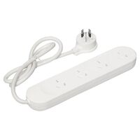 HPM Standard 4 Outlet Powerboard White