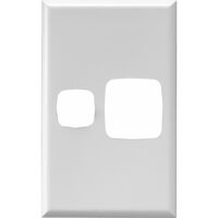 EXCEL - Single vertical powerpoint coverplate only - Matt White