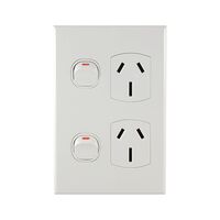 Double Power Point 15A – VERTICAL