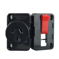 Quick Connect Surface Socket BLACK