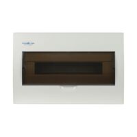 18 Pole Recessed Mount Distribution Board