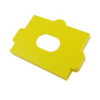 Plaster Bracket Plastic Cover