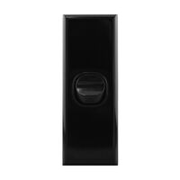 Architrave Switch 1 Gang – BLACK