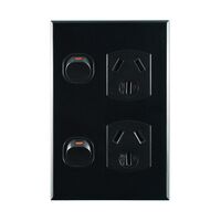 Double Power Point – VERTICAL BLACK