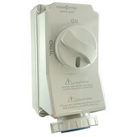 IP67 Combination Switched Socket Outlet Interlock 5 Pin 240V 32A