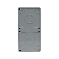 Weatherproof Enclosure 4 Pole IP66 Neon Indicator