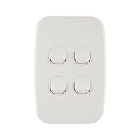 Light Switch 4 Gang – VERTICAL