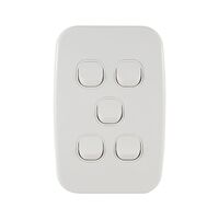 Light Switch 5 Gang – VERTICAL