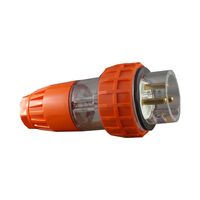 IP66 3 Pin Straight Plug – 250V AC 20A