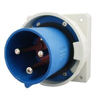 IP67 Panel Inlet 3 Pin – 240V 125A