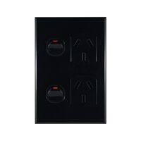Double Power Point – VERTICAL BLACK