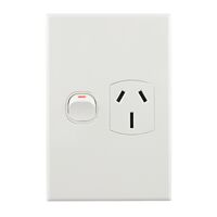 Single Power Point 15A – VERTICAL