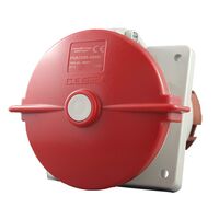 IP67 Panel Socket Angle 3 Pin – 400V 125A