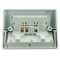 Weatherproof GPO DOUBLE 10A – Integrated Connection