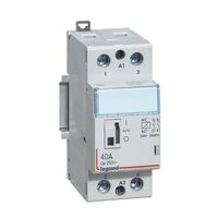 CX3 - modular contactor - 250V a.c. 2P 40A 2NO 230V a.c. coil with handle 2 module