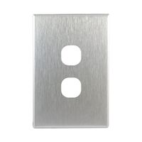 Metal Cover Plate 2 Gang