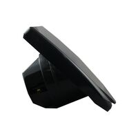 Caravan Inlet Male – 3 Pin 250V AC 10A Black