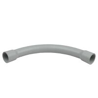 25mm Sweep Bend HD 90 Degree Grey – Box of 10
