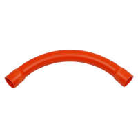 50mm Sweep Bend HD 90 Degree Orange