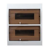 24 Pole Surface Mount Distribution Board – Lockable