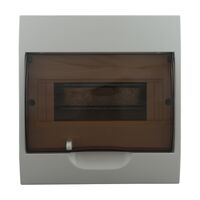 8 Pole Surface Mount Distribution Board – Lockable