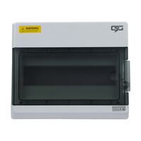 Solar Weatherproof Enclosure 12 Pole IP66