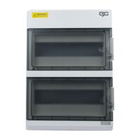 Solar Weatherproof Enclosure 24 Pole IP66