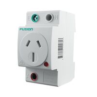 DIN Rail Mount Socket Outlet 15A