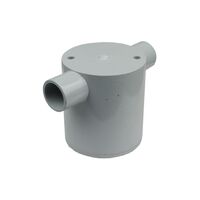 25mm Deep Junction Box Two Way – Box of 10