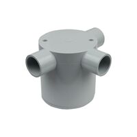 25mm Deep Junction Box Three Way – Box of 10