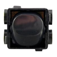 Mech 250V AC 32A – DOUBLE POLE BLACK