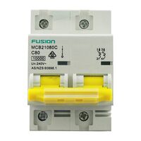 Circuit Breaker 2 Pole 10kA 80A