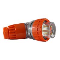 IP66 3 Pin Angled Plug – 250V 20A