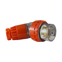 IP66 3 Pin Angled Plug – 250V 32A