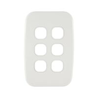 Grid Plate 6 Gang