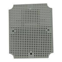 Mounting Plate for Weatherproof Enclosure 170 x 140 x 6mm